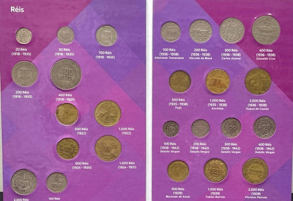 FAO## Set completo com as Moedas FAO 1975 a 1978 Flor