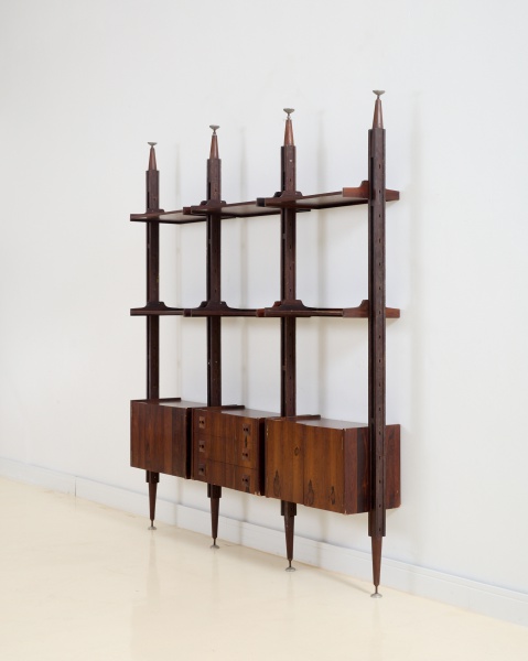 Jorge Zalszupin (L'Atelier) - Credenza em madeira compensada com