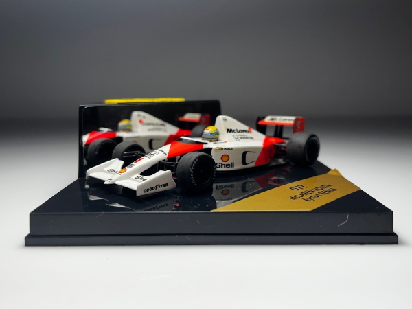 McLaren MP 4/6 Honda 1991 Marlboro Bco/Vm #1 Ayrton Sen