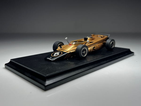 Lotus 49B Ford 1969 Gold Leaf Team Lotus Vm/Bco/Ouro #1