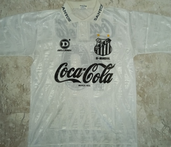 CAMISA SANTOS 1993 DELLERBA - Nº 10 - G