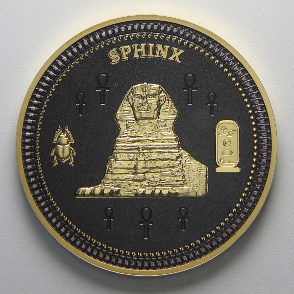 Moeda das Ilhas Salomão - Half Dollar - 2023 - Coleção EGITO