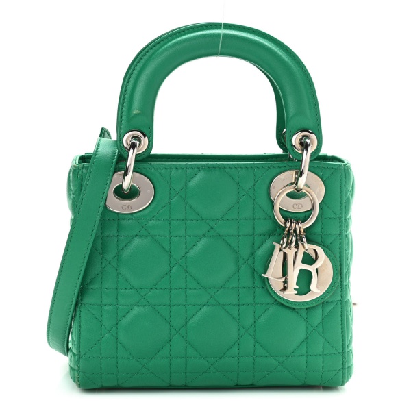 Bolsas . Autêntica Bolsa Lady Dior Cannage Mini NOVA, em perfeito estado com dust ...