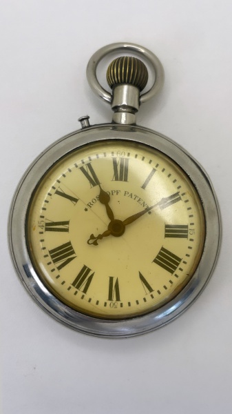 Relógio de bolso ROSKOPF PATENT - Mostrador branco com