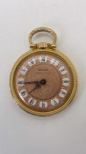 Relógio de bolso ROSKOPF PATENT - Mostrador branco com