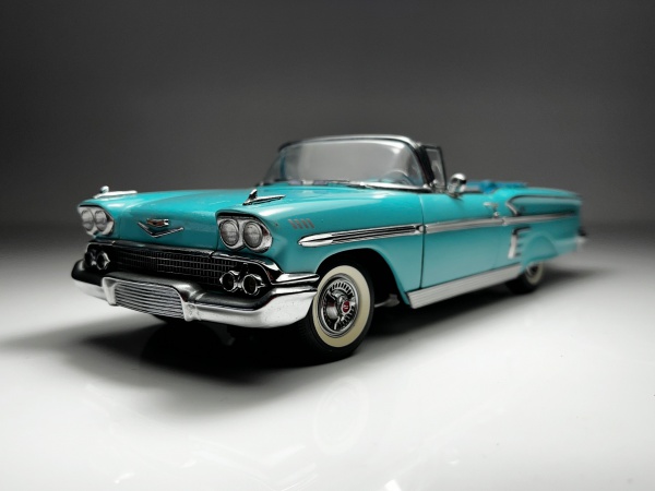 ミニカー WestCoastPrecision1959 Chevrolet Impala 1959 Chevrolet Impala Cinza / Branca - West Coast Preci
