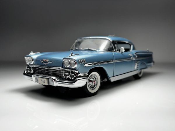 ミニカー WestCoastPrecision1959 Chevrolet Impala 1959 Chevrolet Impala Cinza / Branca - West Coast Preci