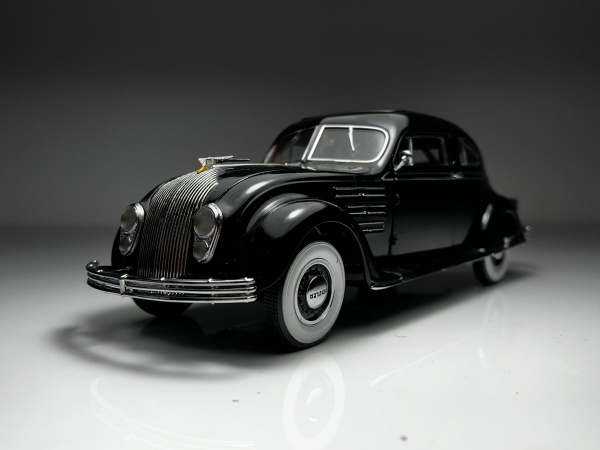 1937 Cord 812 Phaeton Coupe Preta - Franklin Mint Escal