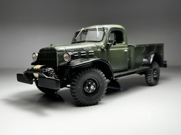 1946 Dodge Power Wagon Verde / Preta - Danbury Mint Esc