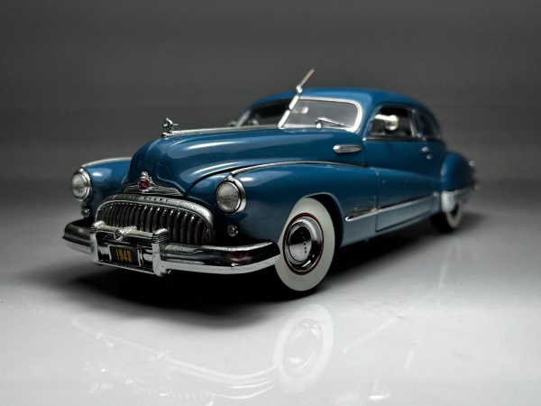 1948 Buick Roadmaster Convertible Preta - Danbury Mint
