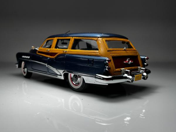 1953 Buick Estate Wagon Azul - Danbury Mint Escala 1/2