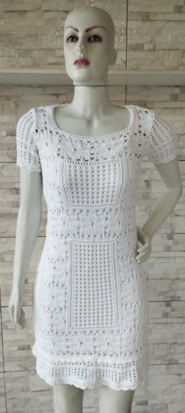 Croche Infantil Mary CrochÃª Vestidos Vestido Croche Fotos De