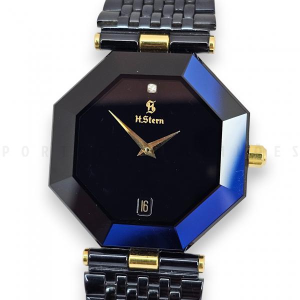 Relógio original 33mm, quartzo, confeccionado em safira l