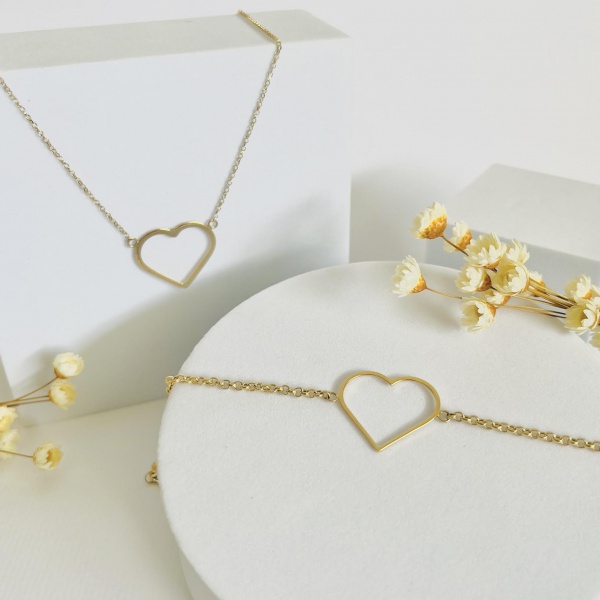 Joias . Conjunto em ouro amarelo 18k, contendo 4 peças (brinco, foto 4