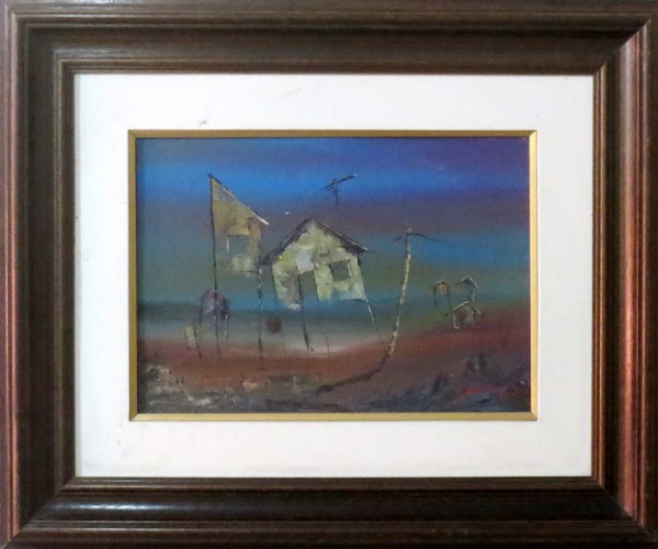 Roberto Ploeg - 1955 - Esplêndido quadro óleo sobre tela, medindo