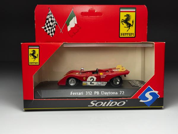 Ferrari 312 PB 1972 Ferrari Vermelho #2 Ickx-Andretti D