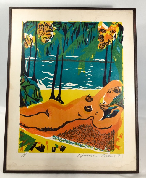 HANSEN BAHIA (Karl Heinz Hansen- Ilustrador alemão-bras