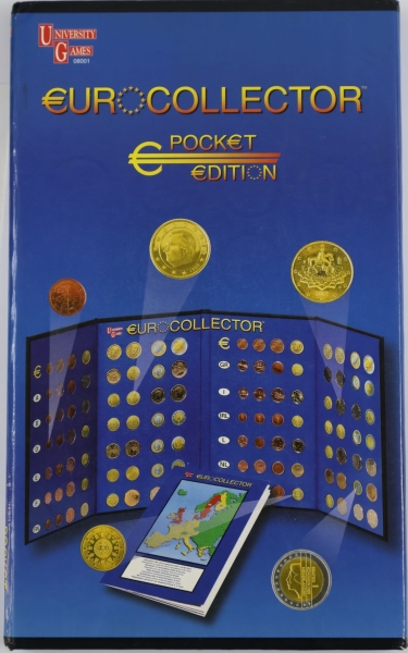 96 moedas da Europa - 12 países difentes - 1 cent a 2 e