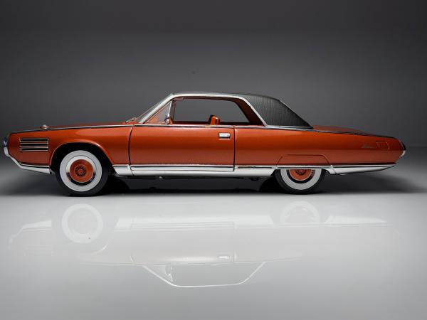 洋楽 TUNE TOWNE XI 1963 Chrysler Turbine Laranja - Road Signature Escala 1