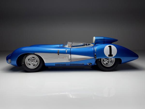 1957 Chevrolet Corvette SS Azul #1 - Auto Art Escala 1/