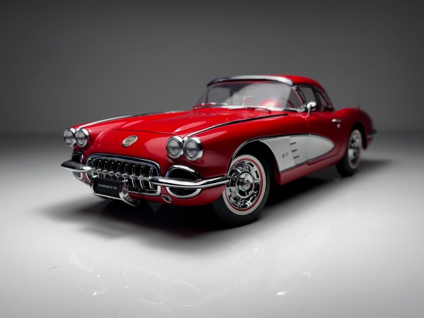 オートアート ミレニアム 1957 CORVETTE SS 1/18 Miniatura Corvette