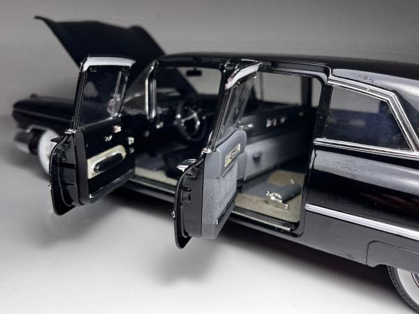 ミニカー 1959 Cadillac Series 75 Limousine 1:18 1959 Cadillac Series 75 Limousine Preto - Precision Min