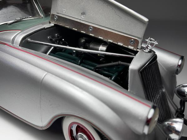 1933 Pierce Arrow Silver Prata Verde - Signature Escala