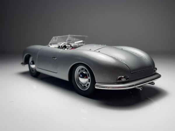 1948 Porsche NO. 1 Typ 356 Roadster Prata - Maisto Esca 1948 Porsche NO. 1 Typ 356 Roadster Prata - Maisto Esca