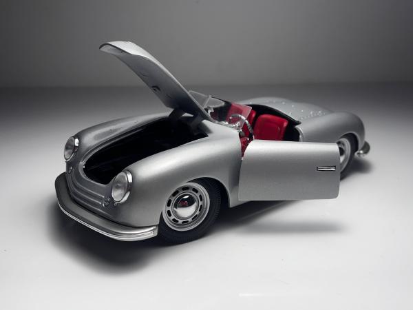 1948 Porsche NO. 1 Typ 356 Roadster Prata - Maisto Esca