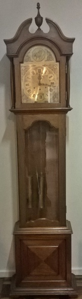 Relógio Pedestal Carrilhão Silco Tempus Fugit,anos 70,m
