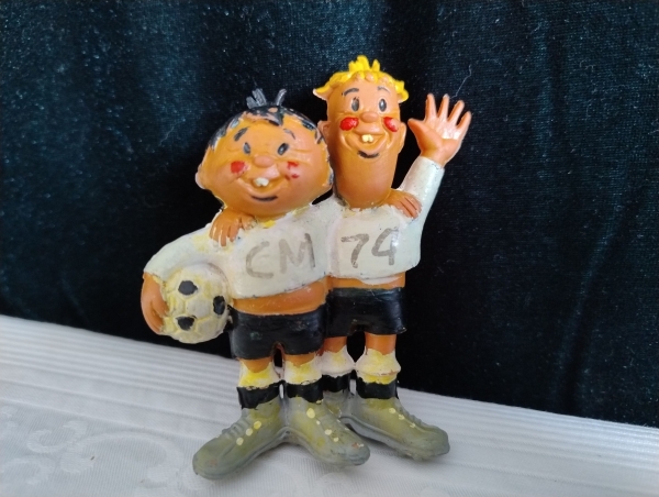 74' WM TIP&TAP doll サッカーW杯西ドイツ大会マスコット 74' WM TIP&TAP doll サッカーW杯西ドイツ大会マスコット FIFA WORLD