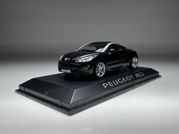 Peugeot RCZ Cinza - Norev Premium Escala 1/43 miniatura