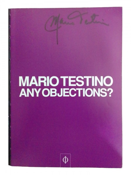 Any Objections? Mario Testino. AUTOGRAFADO. Phaidon, 1