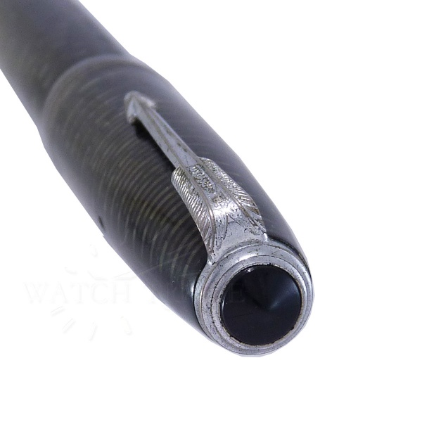 Canetas . CANETA SHEAFFER IMPERIAL TINTEIRO FOLHADA A OURO 23K. P foto 8