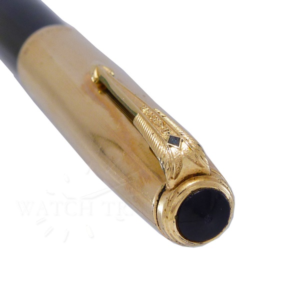 Canetas . CANETA TINTEIRO PARKER, VACUMATIC. PENA EM OURO 14K. CO foto 8