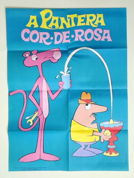 A Pantera Cor De Rosa Nr 3 Junho De 1974 Com O Raro 