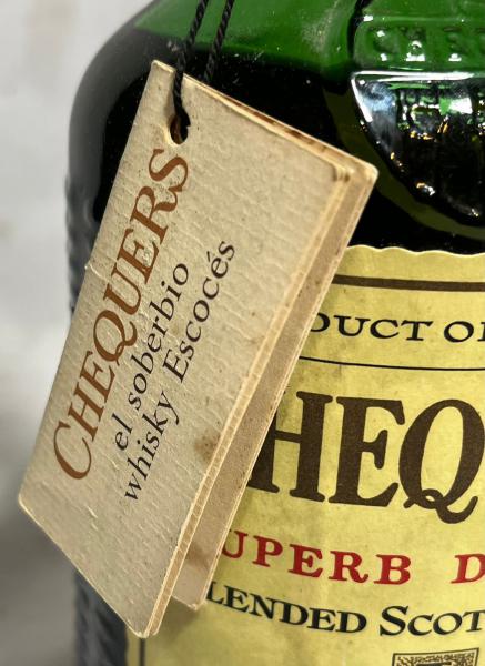 BEBIDA - Chequers Super de Luxe (Blended Scotch Whisky