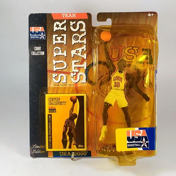 ESPORTE - BASQUETE TEAM SUPER STARS USA 2000 - Boneco do Jogador