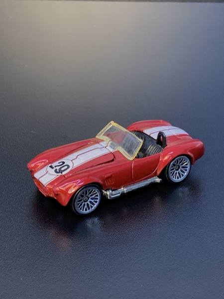 Brinquedo Antigo- HOT WHEELS - MATTEL- FORD SHELBY COBRA 29 -1982