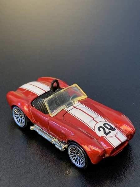 Brinquedo Antigo- HOT WHEELS - MATTEL- FORD SHELBY COBRA 29 -1982