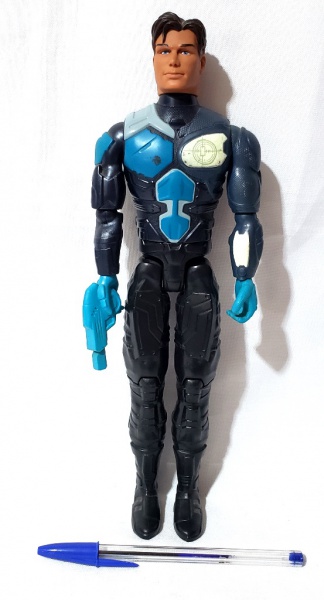 Boneco Max Steel, da marca mattel, produzido em plástico duro, fa - Main Image