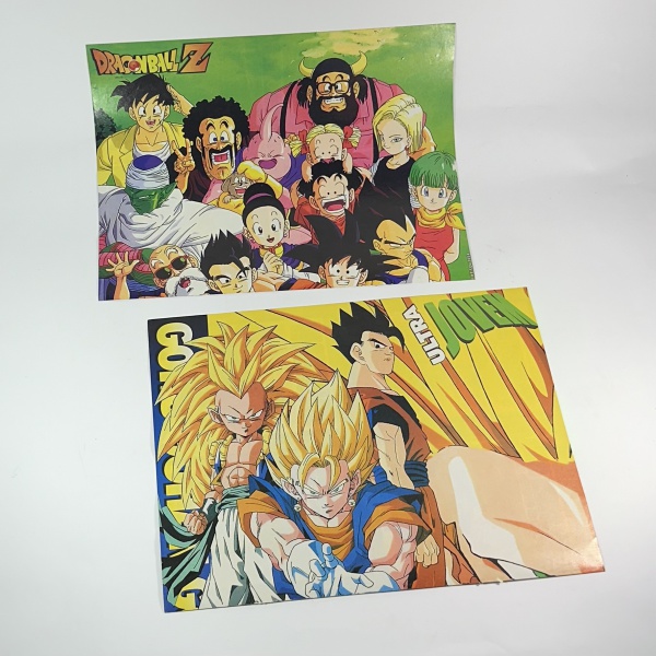 Dragon Ball Z - Lote do 2 pôsteres dupla face da revist