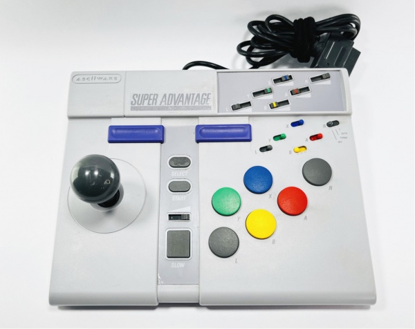 コントローラ CONTROLE ARCADE - SUPER ADVANTAGE - PARA SUPER NINTENDO - MADE IN
