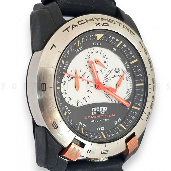 Relógio original Momo Design Competition 39mm, quartzo,