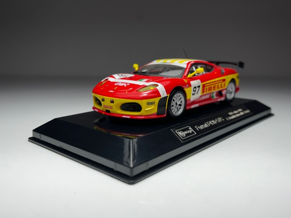 Ferrari F430 GTC 2008 Vermelha / Amarelo #97 - Burago E