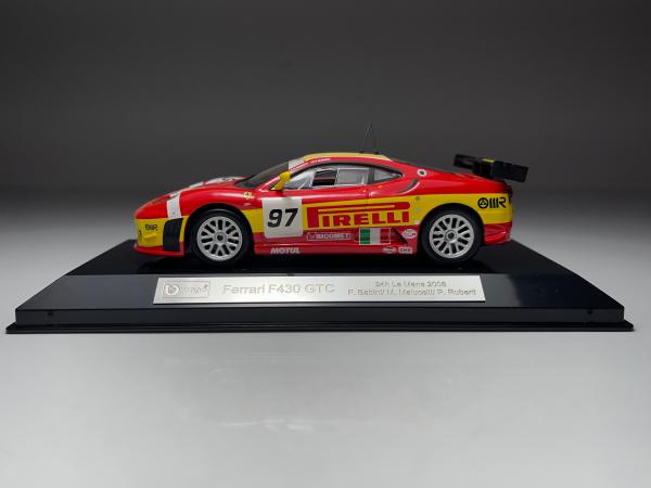 Ferrari F430 GTC 2008 Vermelha / Amarelo #97 - Burago E