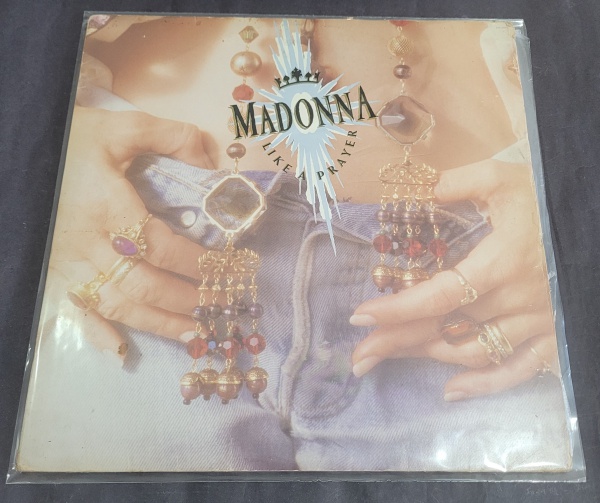 DISCO DE VINIL - MADONNA - LIKE A PRAYER - Capa com des