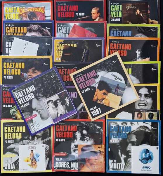 Coleção Caetano Veloso 70 Anos (Publicação e CD's)