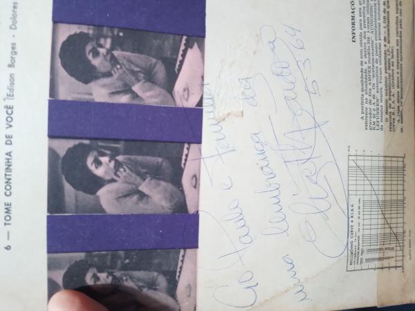 LP AUTOGRAFADO Elizete Cardoso - A Meiga Elizete (1960 Capa