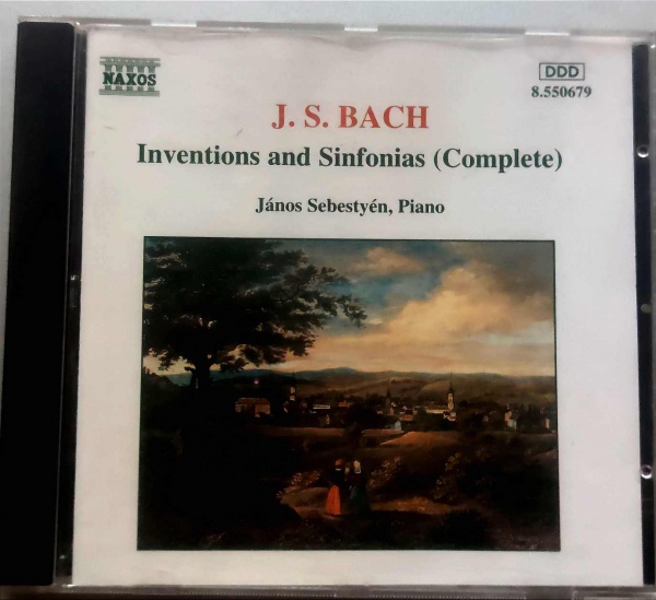 CD -J.S. BACH Inventions and Sinfonias (complete)